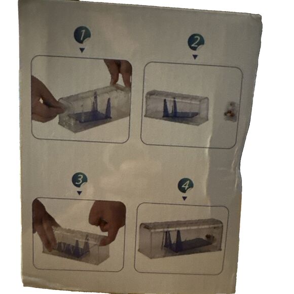 Humane Mouse Traps-4 New In Box Reusable - Picture 5 of 7